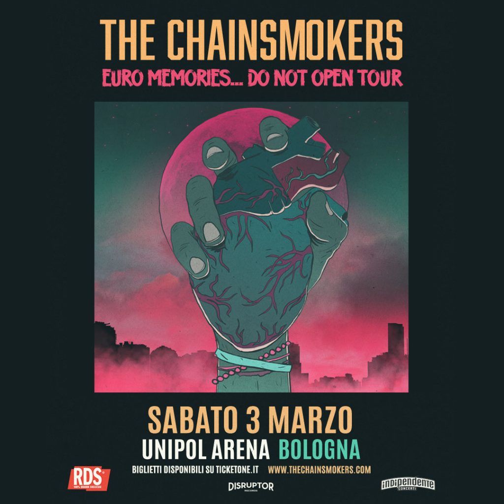 THE CHAINSMOKERS A BOLOGNA
