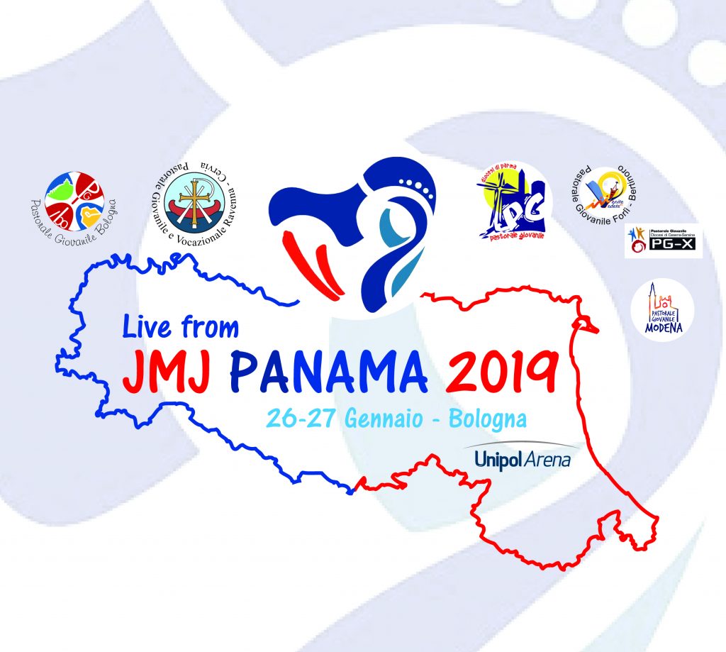 “Live from JMJ Panama 2019” – Sabato 26 e domenica 27 gennaio i giovani dell’Emilia Romagna all’Unipol Arena