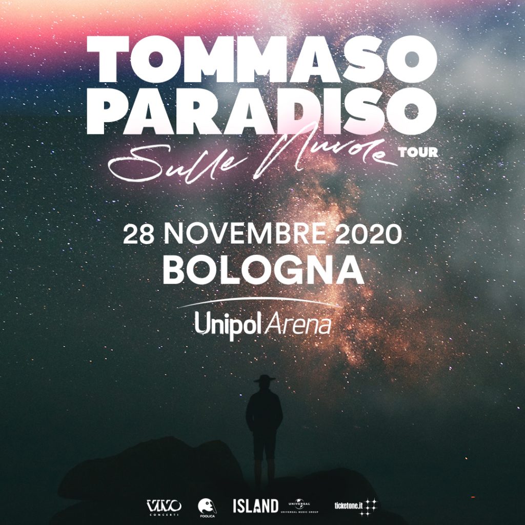 Tommaso Paradiso all’Unipol Arena il 28 novembre 2020