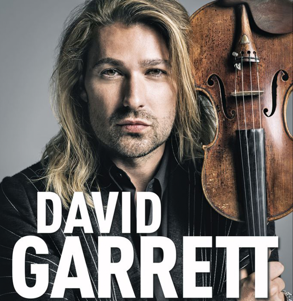 David Garrett: il tour mondiale “Unlimited Live” viene posticipato al 2021